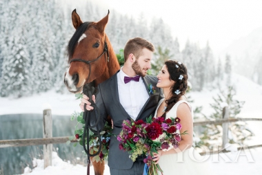 第一场雪未至 这些配饰可以让你的冬季婚礼更浪漫