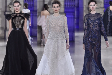 春夏巴黎高定秀来了 仙女们的裙上都“开出了花”