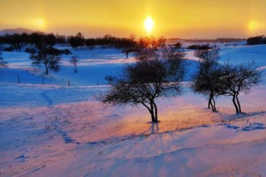华北最美冬季来了 东北童话小镇初雪美到极致