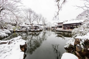 一下雪 苏州就成了姑苏